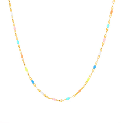 Rainbow Dainty Choker