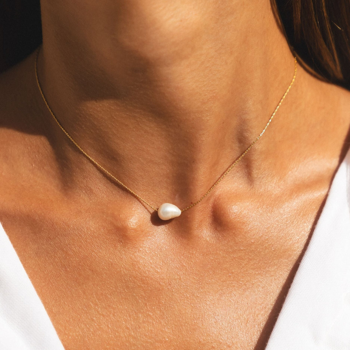Baroque Pearl Choker