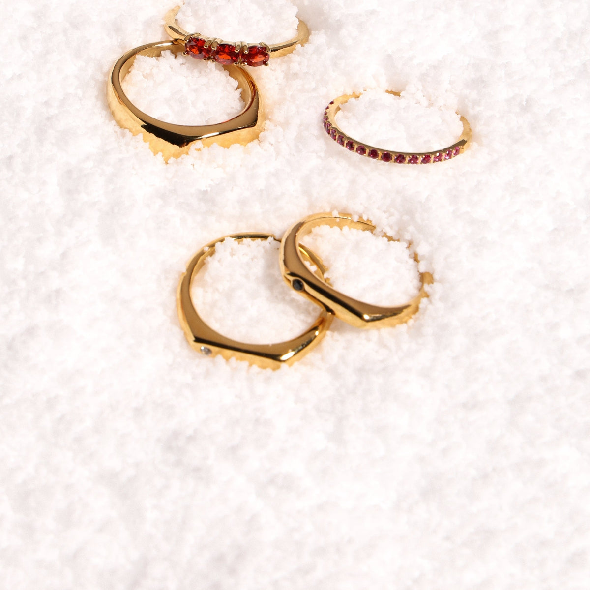 Conjunto de anillos "Mejores Amigas"
