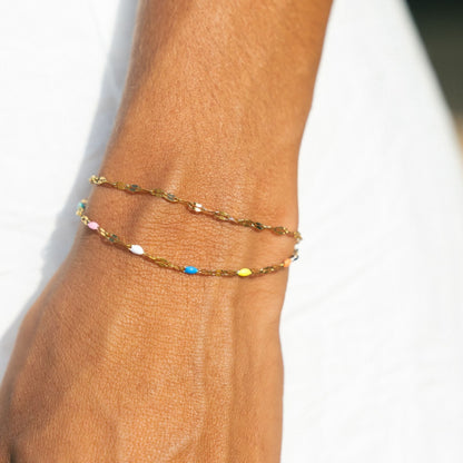 Rainbow Dainty Bracelet