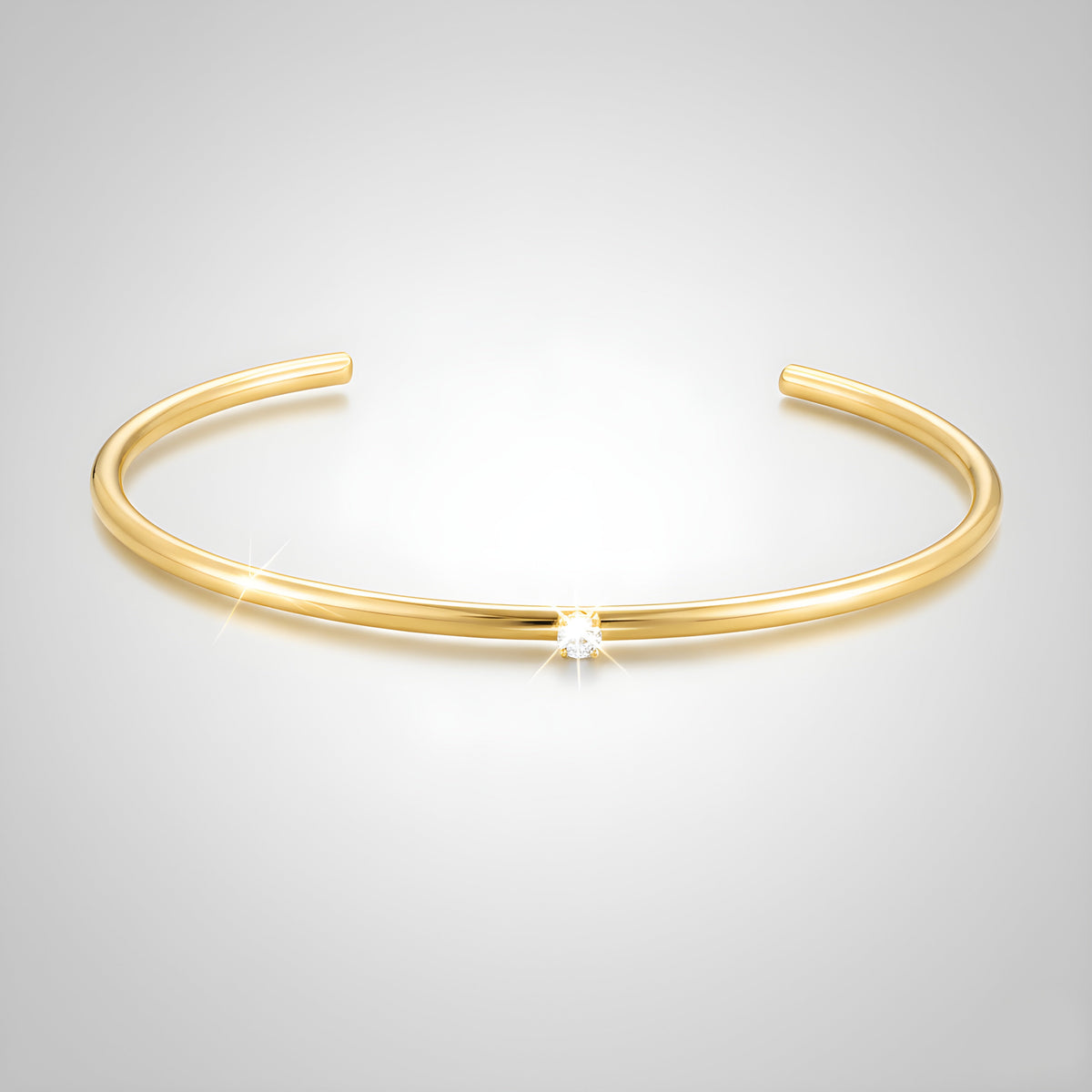 Brazalete solar delgado